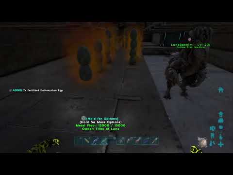 ARK: Survival Evolved Deinonyches egg farm