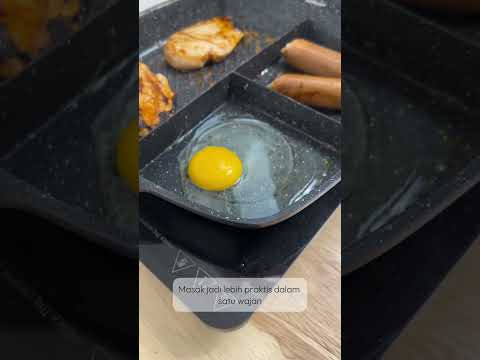 Gambar Culinart Wajan Penggorengan 3 In 1 Aluminium 26 cm - Hitam