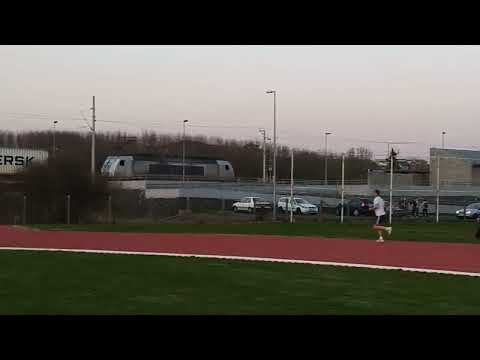 Metrans freight train at Zalaegerszeg-Ola