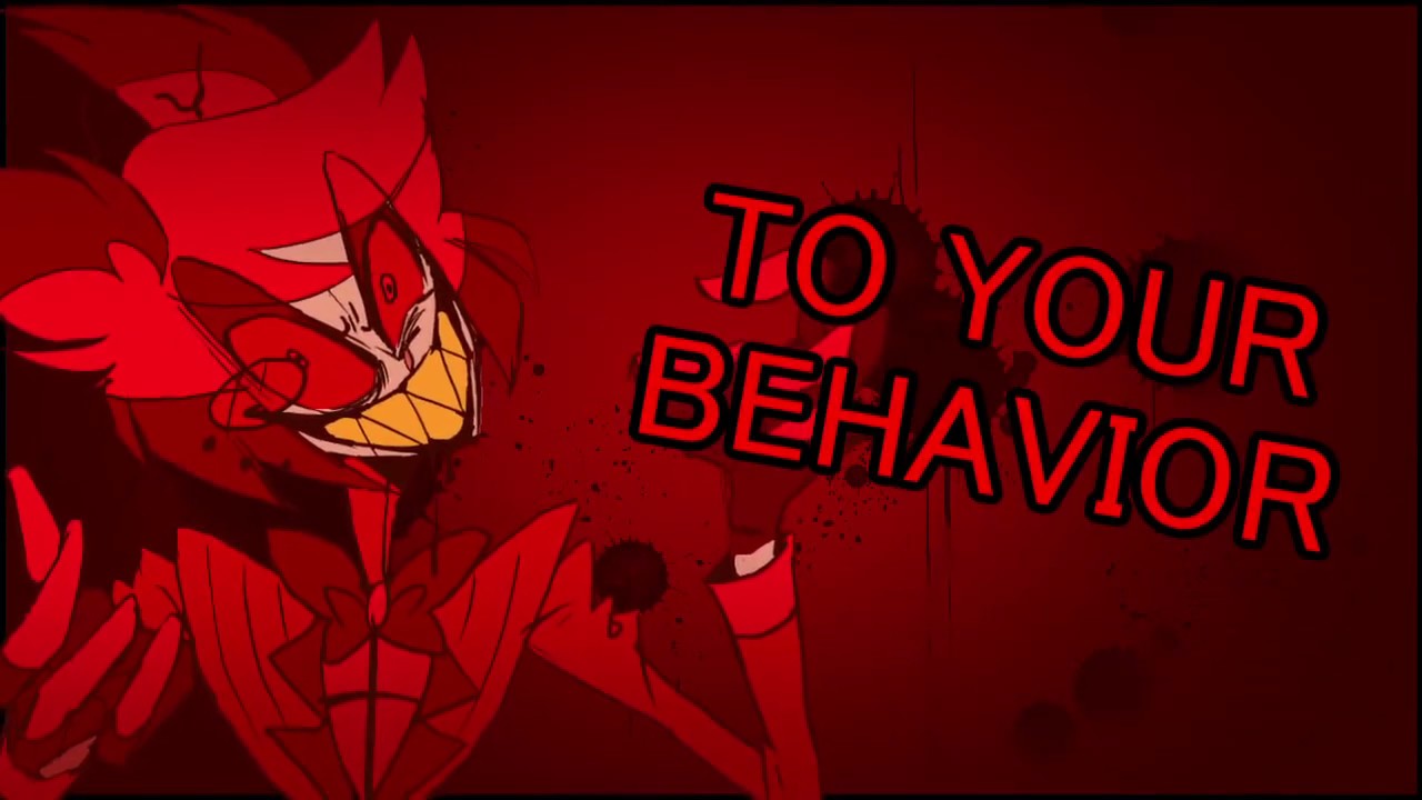 Alastor-"HELLO NEIGHBOR SONG[Get Out]"||HazbinHotel