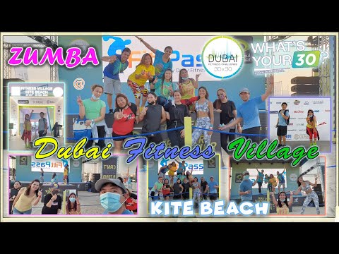Dubai Fitness Challenge | Zumba | Kite Beach
