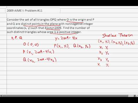2009 AIME I Problem 11