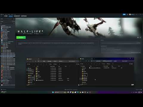 How to download cinematic mod into Half-Life 2 MMOD