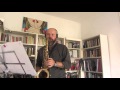 Michael Brecker ¨Bye George¨solo transcription ( Artem Zhulyev saxophone)