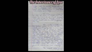 The Inheritance of Loss (Kiran Desai) SUMMARY