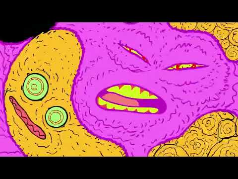 Smiling Friends - Charlie, Pim and Bill vs The Alien (Unfiltered Drug Trip Scene)