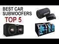 Top 5 Best Car Subwoofers 2018 Best Car Subwoofers Review