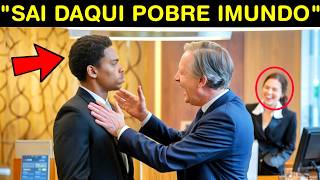 MILIONÁRIO NEGRO SOFRE HUMILHAÇÃO EM BANCO, O CHOQUE QUANDO SUA IDENTIDADE FOI REVELADA...