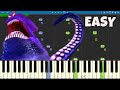 How to play the Kraken Theme - EASY Piano Tutorial - Hotel Transylvania 3