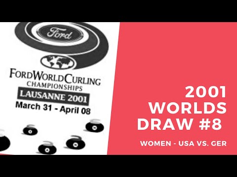 2001 Ford World Women's Curling Championship - Round-Robin - Erickson (USA) vs. Schöpp (GER)