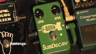 Video thumbnail for SUBDECAY F-Bomb FUZZ Demo by TheJRGuitars