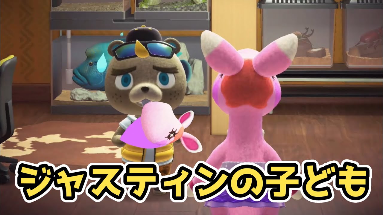 【第10話】愛♡魚ん虫〜I want you〜ジャスティンの子ども【あつ森ドラマ】