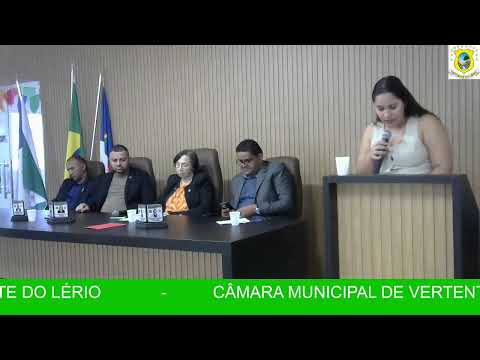 REUNIÃO DO LEGISLATIVO MUNICIPAL DE VERTENTE DO LÉRIO - PE 11/06/2026
