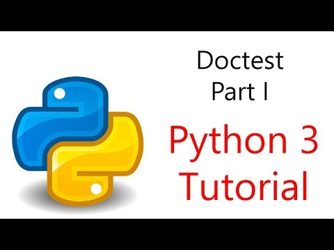 Python Programming Doctest Part 1
