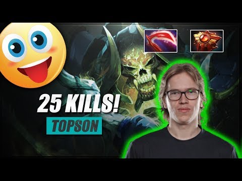 Dota Pro: Topson Clinkz 25 kills! | Dota 2 Highlights