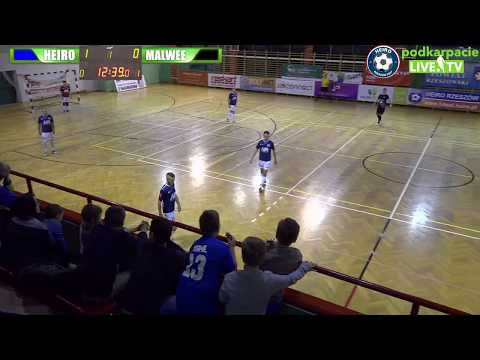 1 liga futsalu: Heiro Rzeszów - Malwee Łódź (04.11.2017)