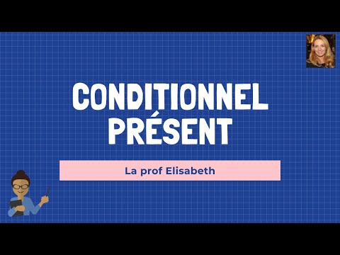 Le conditionnel présent en français. English captions available!😉