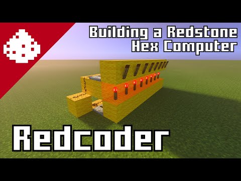 ct5k - Redstone Hex Computer Ep.4: Hex decoder and DIY PC