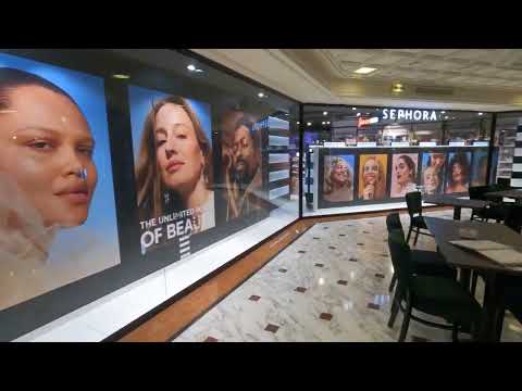 Monaco 🇲🇨  - Metropole Shopping Monte Carlo [5K ULTRA HD] - Luxury Shopping Center