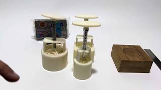 พิมพ์ขนมไหว้พระจันทร์แบบกด (พิมพ์โม)