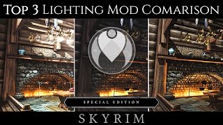 TOP 3 MOST POPULAR LIGHTING MODS COMPARISON | Skyrim SE Ultra ENB Graphics | Nvidia GTX 1080