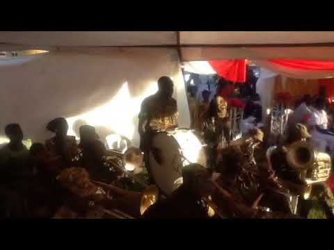 Army band playing Karibu Afande