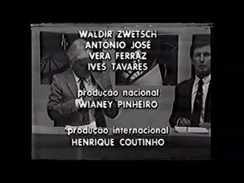 13 06 1984, Trecho Jornal Nacional e Momento Olímpico