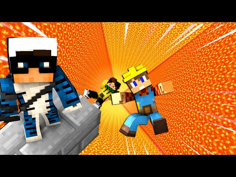 PORTO I MIEI AMICI NEL DROPPER PIÚ DIFFICILE DI MINECRAFT - ITA