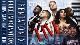 First-Time Reaction: Mesmerized by Pentatonix - Pure Imagination & Christmas Time Live!