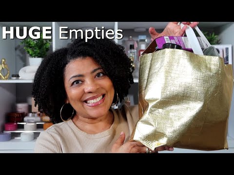 PRODUKTE, DIE ICH AUFGEBRAUCHT HABE (Haar, Hygiene, Haushalt) / RIESIGE leere Juli-Behälter / Nat...