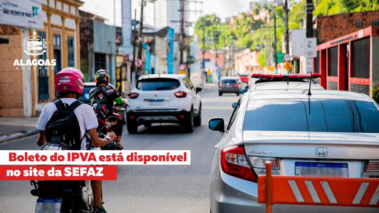 Boleto do IPVA está disponível no site da Sefaz
