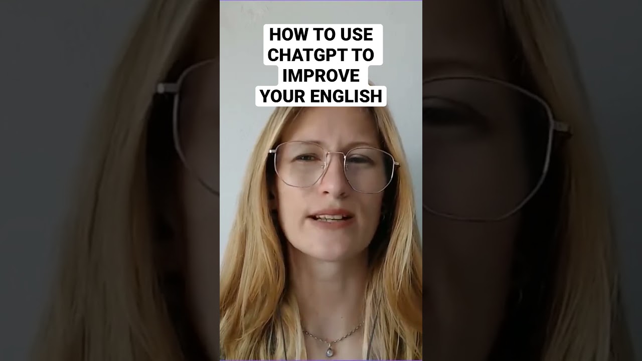 Use ChatGPT to become fluent in English - here's How! #ESL #britishenglish #chatgpt