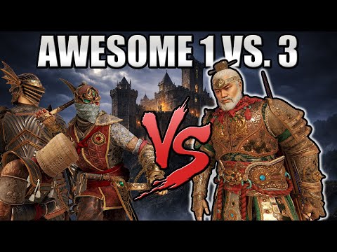 The AWESOME 1 VS. 3 Anti-Gank | For Honor