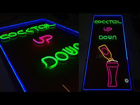 HƯỚNG DẪN LÀM BẢNG QUẢNG CÁO LED NEON 