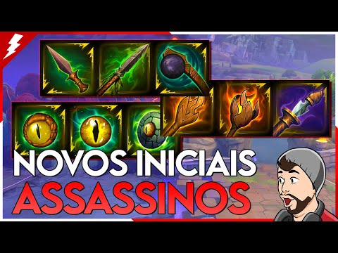 INICIAIS DA SEASON 8! ITENS DE ASSASSINO! - ⚡ Smite BR PTS