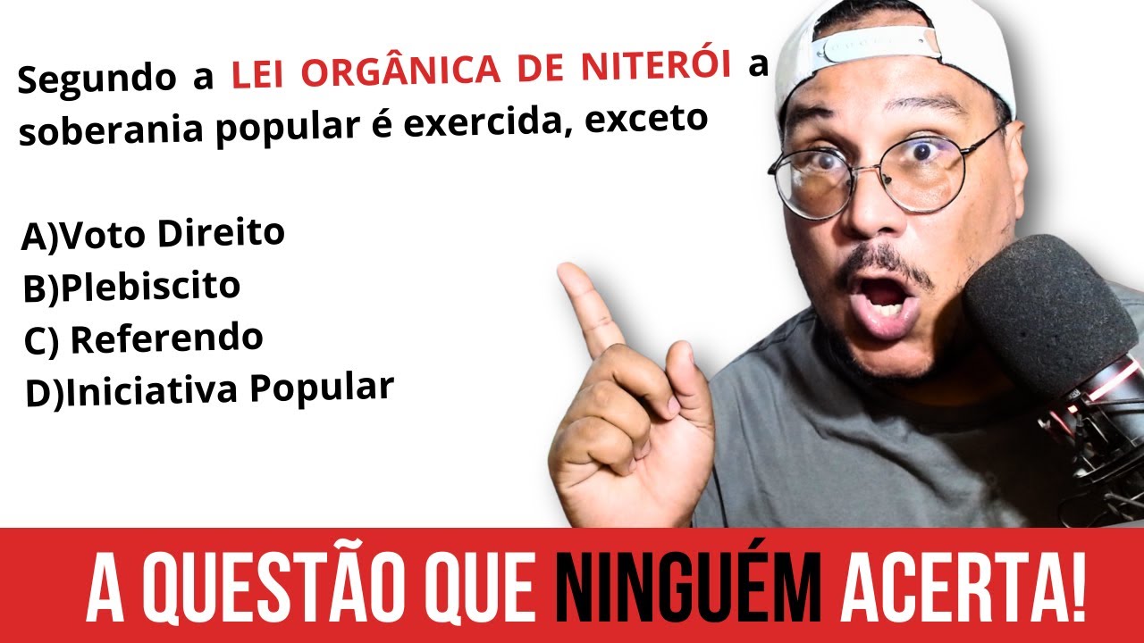 🚨  GCM NITERÓI - LEI ORGÂNICA MUNICIPAL PARA GUARDA CIVIL MUNICIPAL DE NITEROI