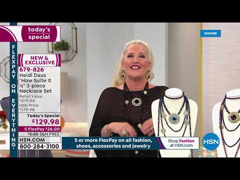 HSN | Heidi Daus Jewelry Designs 09.23.2019 - 03 AM