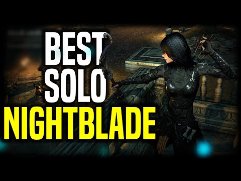 Who Needs a GROUP? The Best ESO Solo Stamina Nightblade Build