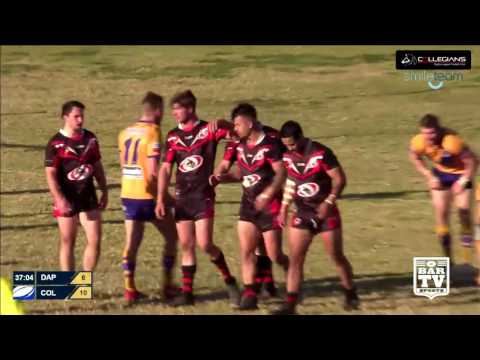 2017 IDRL Round 12 1st Grade Highlights - Dapto Canaries Vs Collegians