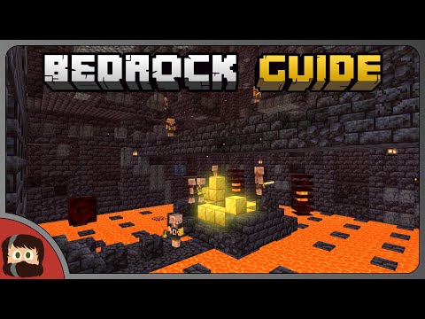 Prowl8413 - HOW and WHY To RAID A Bastion & Nether Fortress | Bedrock Guide S1EP14 | Tutorial Survival Lets Play