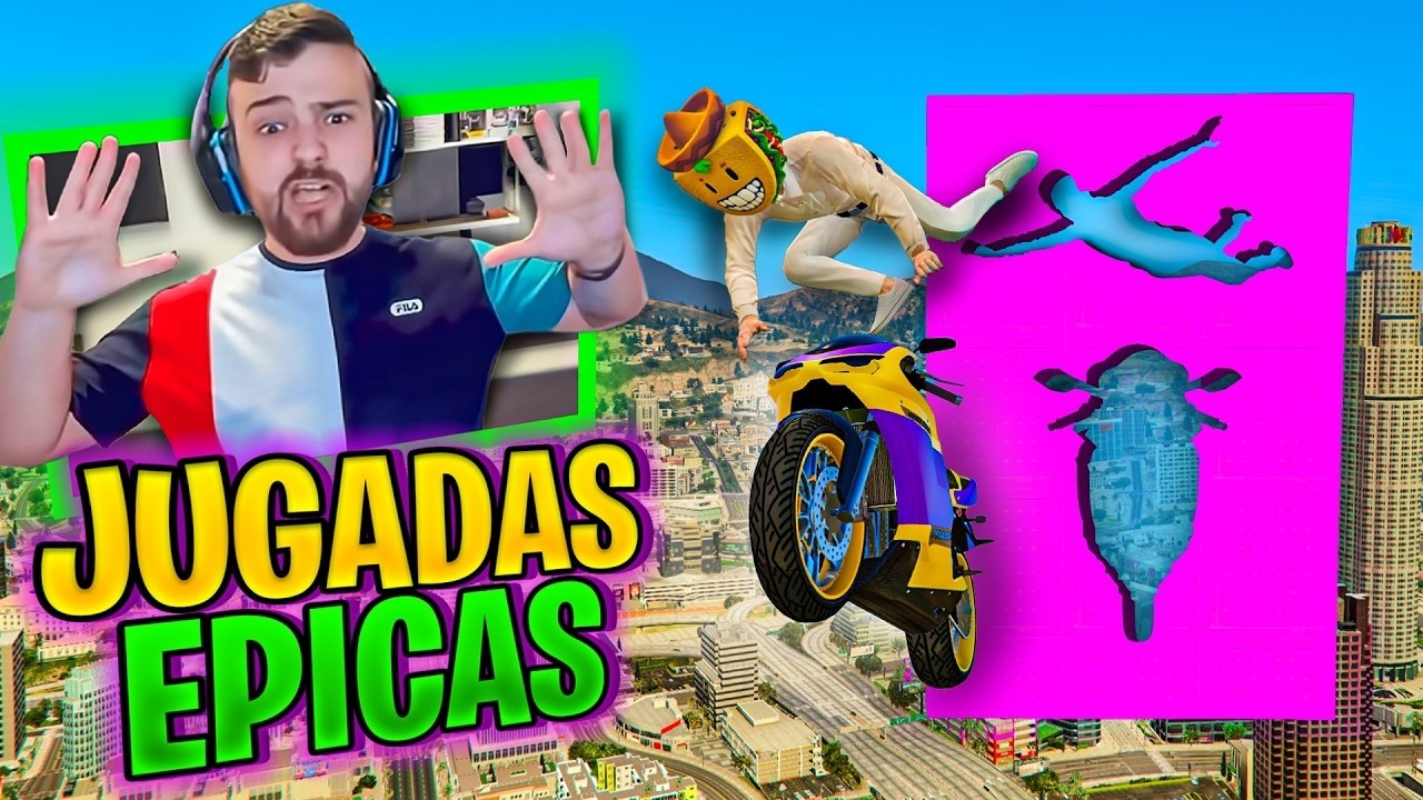 MIS JUGADAS MAS ÉPICAS EN GTA 5 ONLINE! NO ME LO CREO!!
