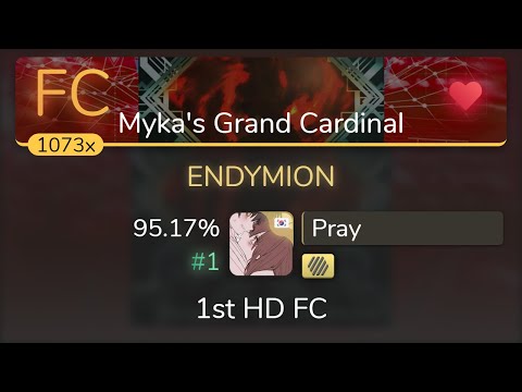 Pray | fallen shepherd feat. RabbiTon Strings - ENDYMION [Myka's Grand Cardinal] +HD 95.17% {#1💖FC}