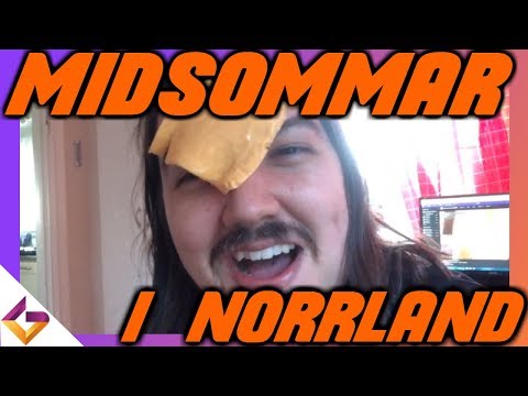 GALEN MIDSOMMAR FRÅN SÖDRA NORRLAND (BERUSADE MÄNNISKOR FÖREKOMMER)
