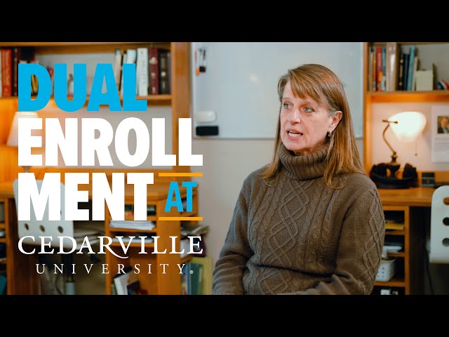 Thumbnail for video titled: Christian Dual Enrollment for Homeschool Students | Cedarville University
