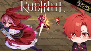 【ルビナイト】その2！！高難度ボスラッシュ系アクション新作を初見で体験！！【デモ版】