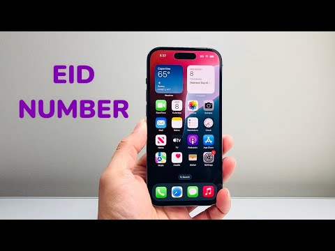 How To Get EID Number on iPhone