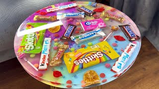 The Most Colorful Resin Table You’ve Ever Seen