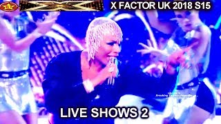 Janice Robinson “Show Me Love” PERFECT SONG FOR HER The Overs | Live Shows 2 X Factor UK 2018