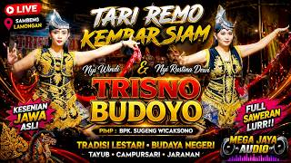 Download lagu TARI REMO KEMBAR SIAM Nyi Windi & Nyi Rustina Dewi TRISNO BUDOYO - MEGA JAYA AUDIO Live Sambeng mp3
