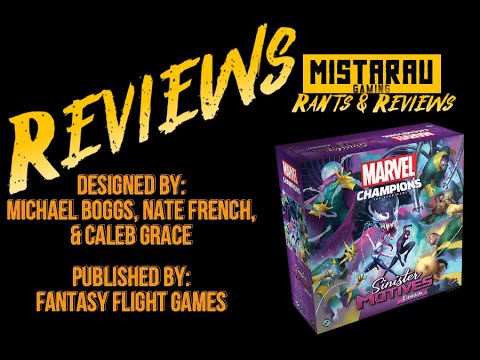 Marvel Champions: Sinister Motives Expansion Review